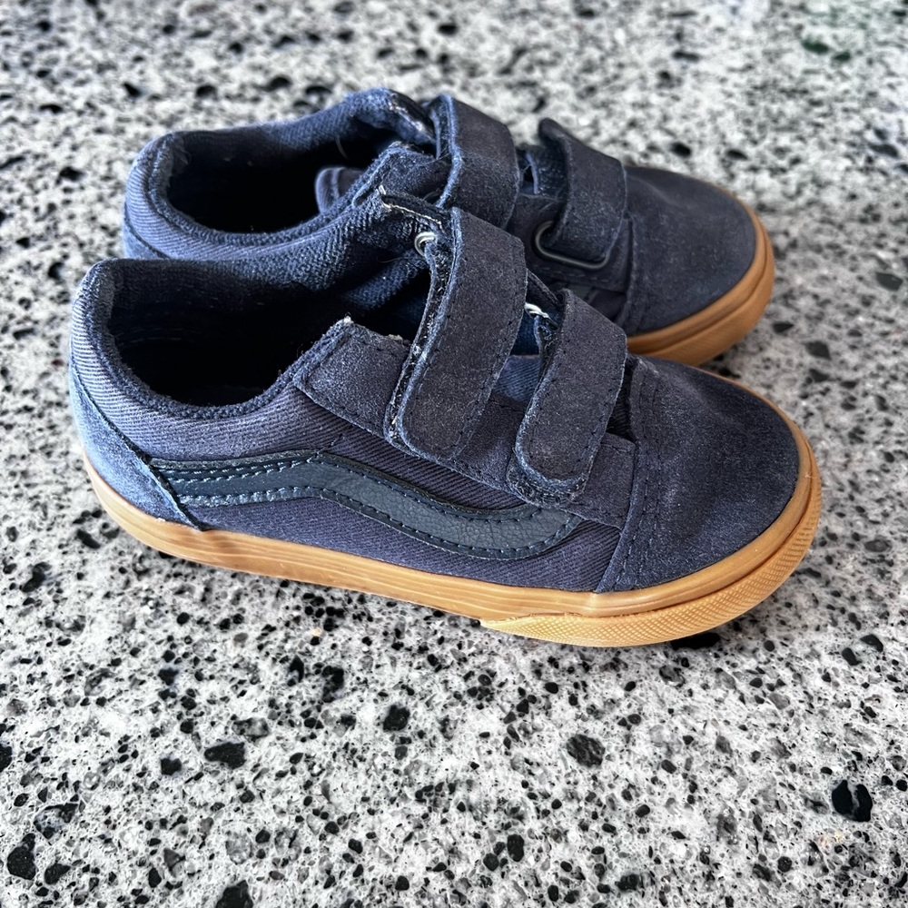Toddler Vans suede